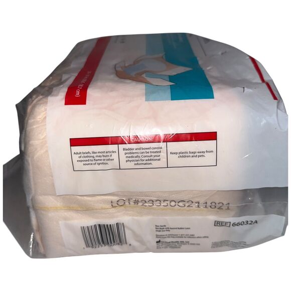 Vintage Adult Brief Diapers Tabs Wings Size Small 12 Count Quilted - Picture 5 of 9